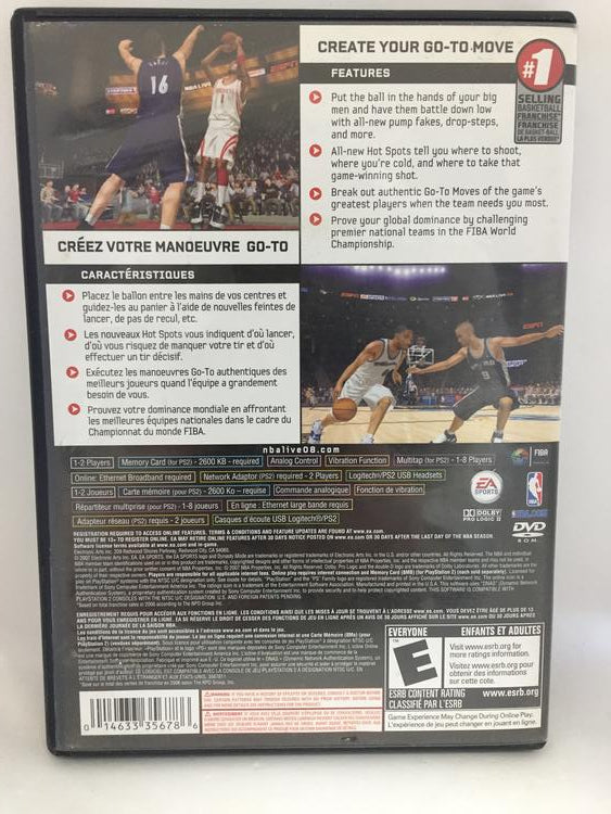 NBA LIVE 08 (COMPLETE IN BOX)