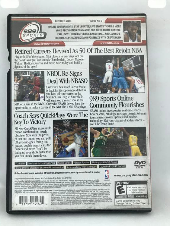NBA SHOOTOUT 2004 (WITH BOX)