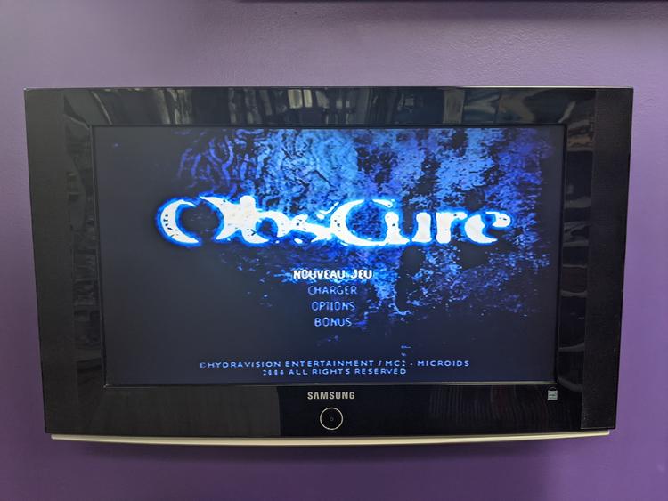 OBSCURE (COMPLETE IN BOX)
