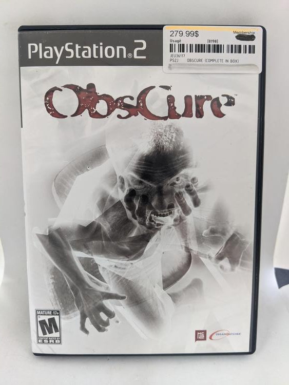 OBSCURE (COMPLETE IN BOX)