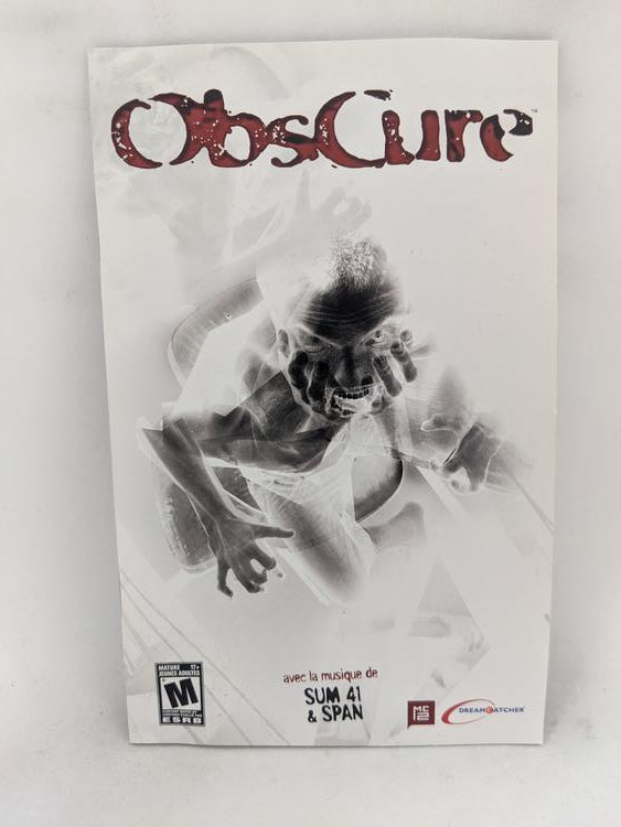 OBSCURE (COMPLETE IN BOX)