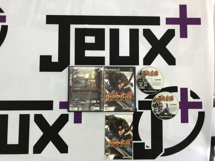 ONIMUSHA DAWN OF DREAMS (COMPLETE IN BOX)