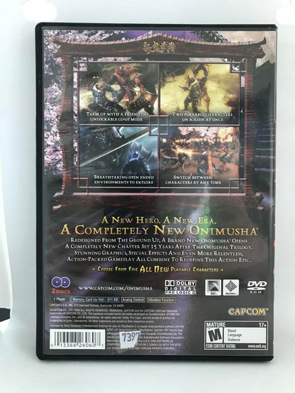 ONIMUSHA DAWN OF DREAMS (COMPLETE IN BOX) (usagé)