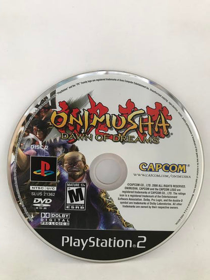 ONIMUSHA DAWN OF DREAMS (COMPLETE IN BOX)