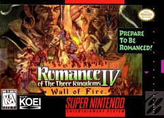 ROMANCE OF THE THREE KINGDOMS 4 WALL OF FIRE