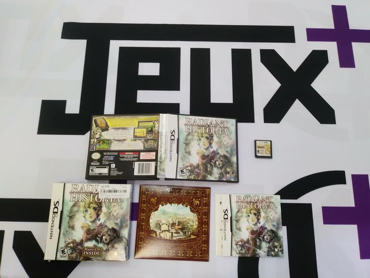 RADIANT HISTORIA SOUNDTRACK BUNDLE (COMPLETE IN BOX)