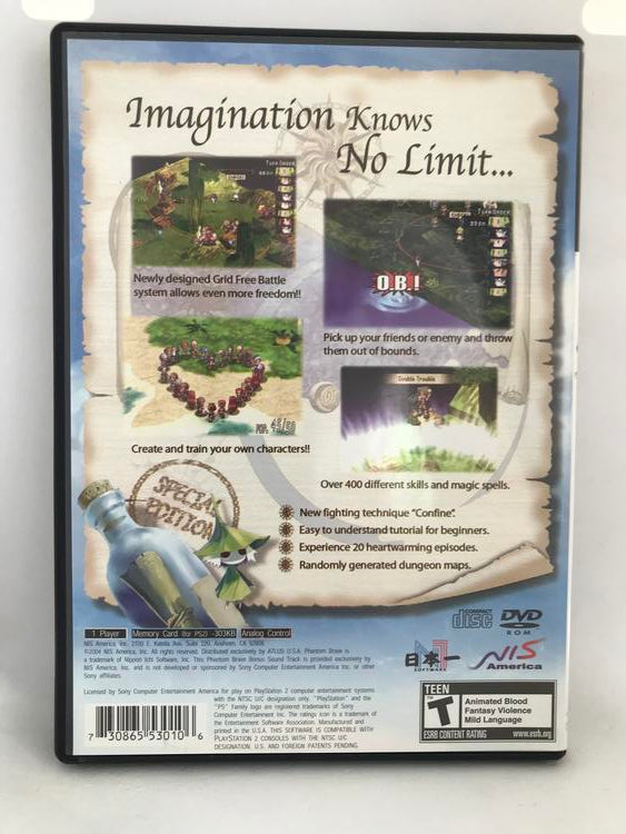 PHANTOM BRAVE (COMPLETE IN BOX)