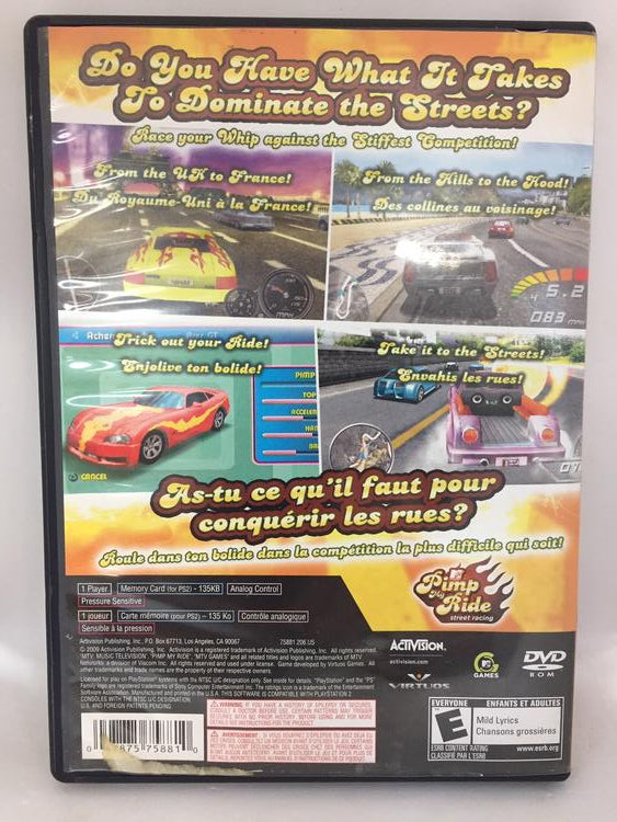 PIMP MY RIDE STREET RACING (COMPLETE IN BOX)