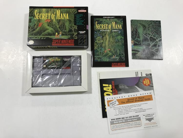 SECRET OF MANA (COMPLETE IN BOX)