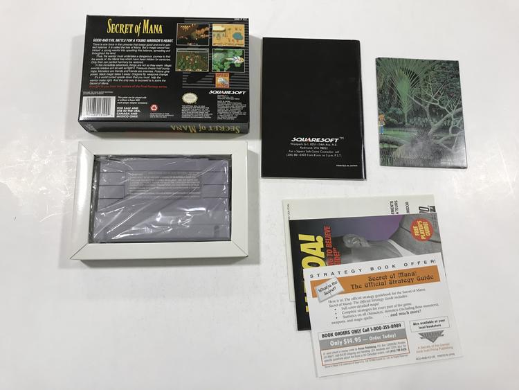 SECRET OF MANA (COMPLETE IN BOX) (usagé)