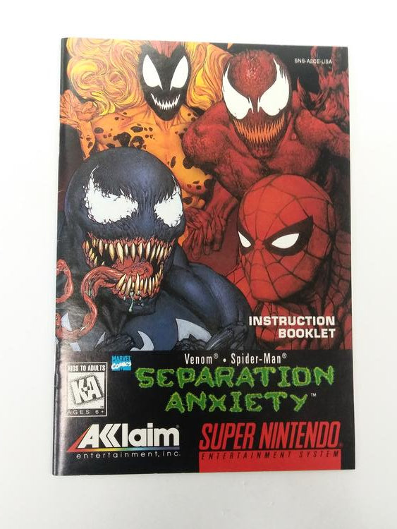 SPIDER-MAN VENOM SEPARATION ANXIETY (COMPLETE IN BOX)