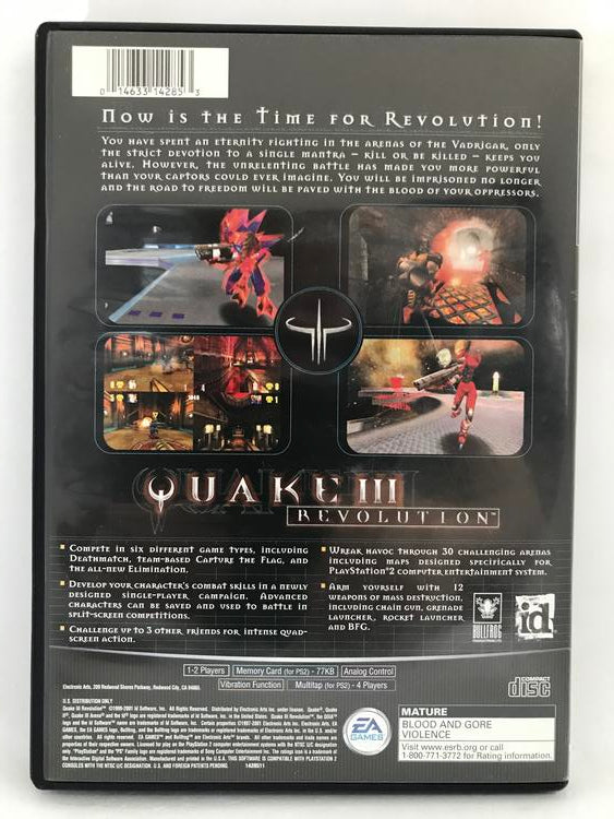 QUAKE III REVOLUTION (COMPLETE IN BOX)