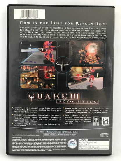 QUAKE III REVOLUTION (COMPLETE IN BOX)