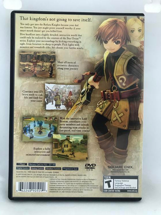 RADIATA STORIES (COMPLETE IN BOX) (usagé)