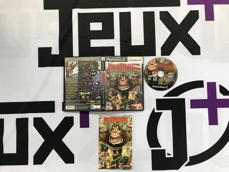 RAMPAGE TOTAL DESTRUCTION (COMPLETE IN BOX) (usagé)