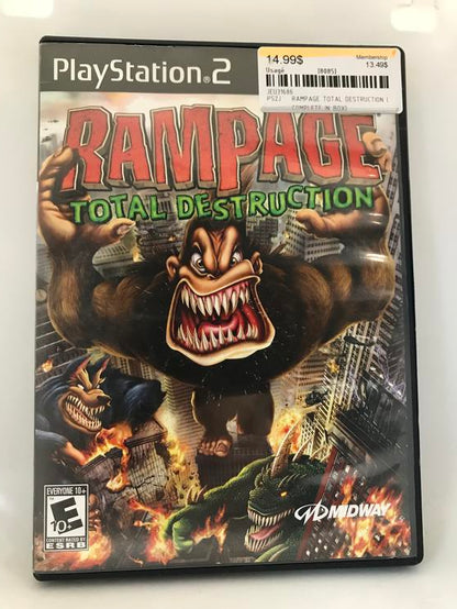RAMPAGE TOTAL DESTRUCTION (COMPLETE IN BOX)