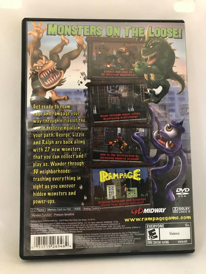 RAMPAGE TOTAL DESTRUCTION (COMPLETE IN BOX)