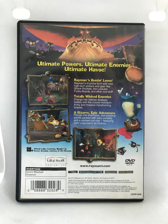 RAYMAN 3 HOODLUM HAVOC (COMPLETE IN BOX)