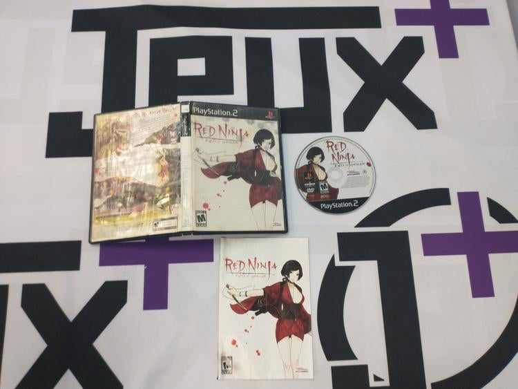 RED NINJA END OF HONOR (WITH BOX) (usagé)