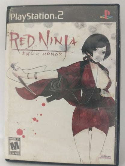 RED NINJA END OF HONOR (WITH BOX) (usagé)