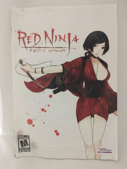 RED NINJA END OF HONOR (WITH BOX) (usagé)