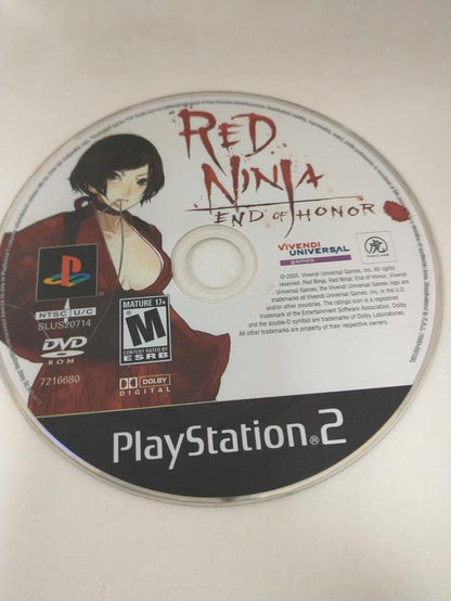 RED NINJA END OF HONOR (WITH BOX) (usagé)