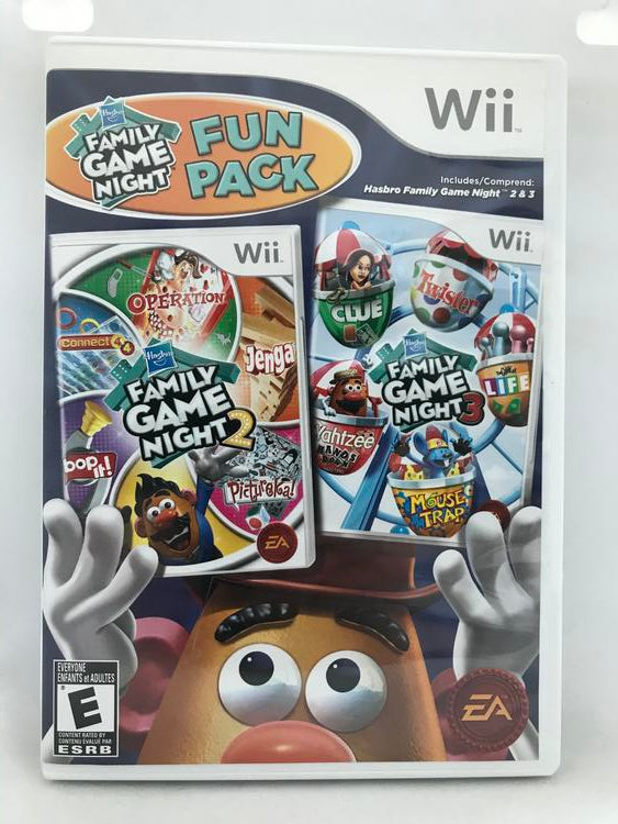 HASBRO FAMILY GAME NIGHT FUN PACK (COMPLETE IN BOX)