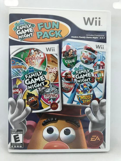 HASBRO FAMILY GAME NIGHT FUN PACK (COMPLETE IN BOX) (usagé)