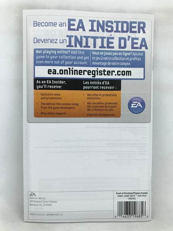 HASBRO FAMILY GAME NIGHT FUN PACK (COMPLETE IN BOX)