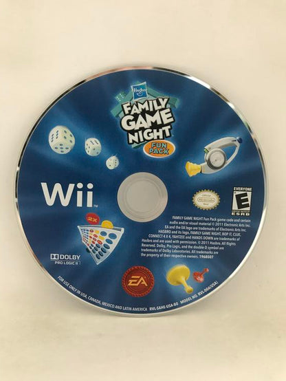 HASBRO FAMILY GAME NIGHT FUN PACK (COMPLETE IN BOX) (usagé)