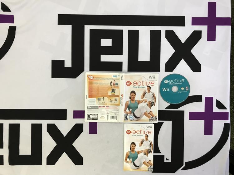 EA SPORTS ACTIVE MORE WORKOUTS (COMPLETE IN BOX)