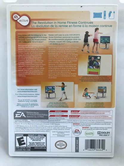 EA SPORTS ACTIVE MORE WORKOUTS (COMPLETE IN BOX)