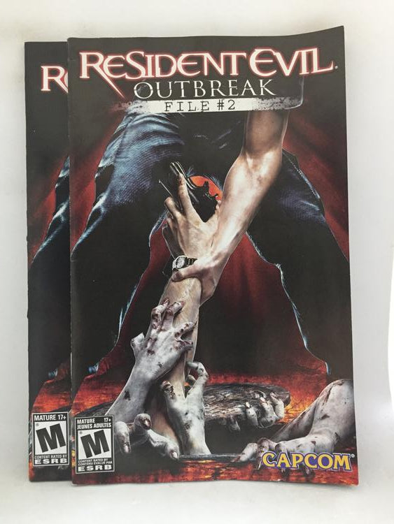 RESIDENT EVIL OUTBREAK FILE 2 (COMPLETE IN BOX)