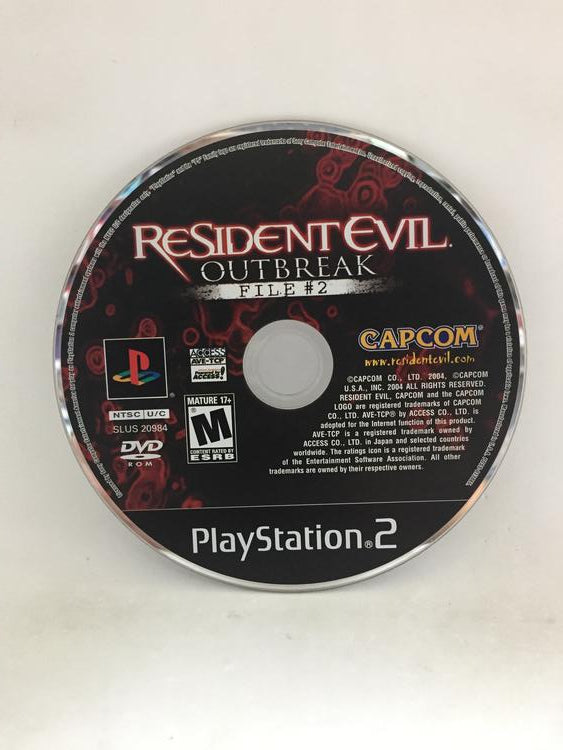 RESIDENT EVIL OUTBREAK FILE 2 (COMPLETE IN BOX)