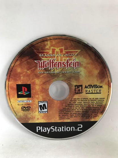 RETURN TO CASTLE WOLFENSTEIN (COMPLETE IN BOX) (usagé)