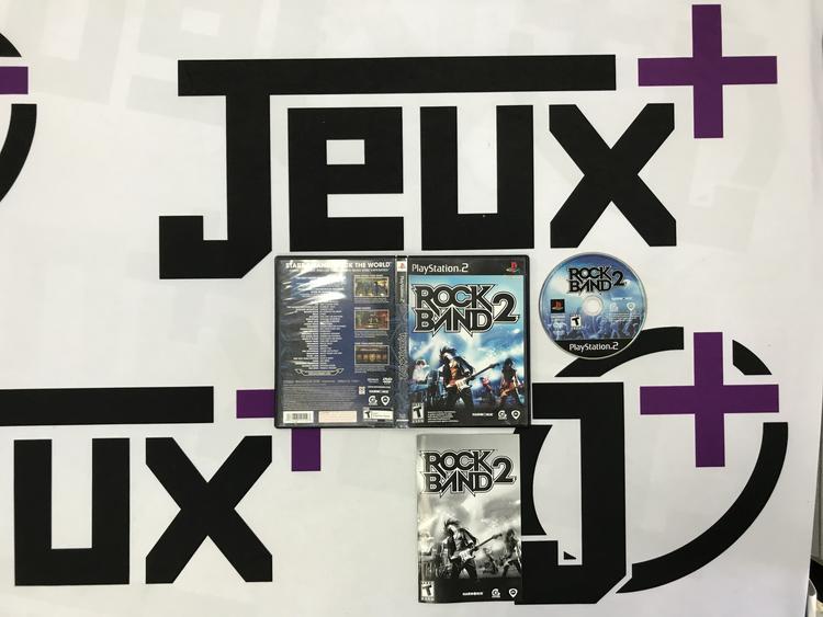 ROCK BAND 2 GAME ONLY (COMPLETE IN BOX) (usagé)