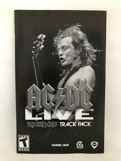 ROCK BAND AC/DC LIVE TRACK PACK (COMPLETE IN BOX)
