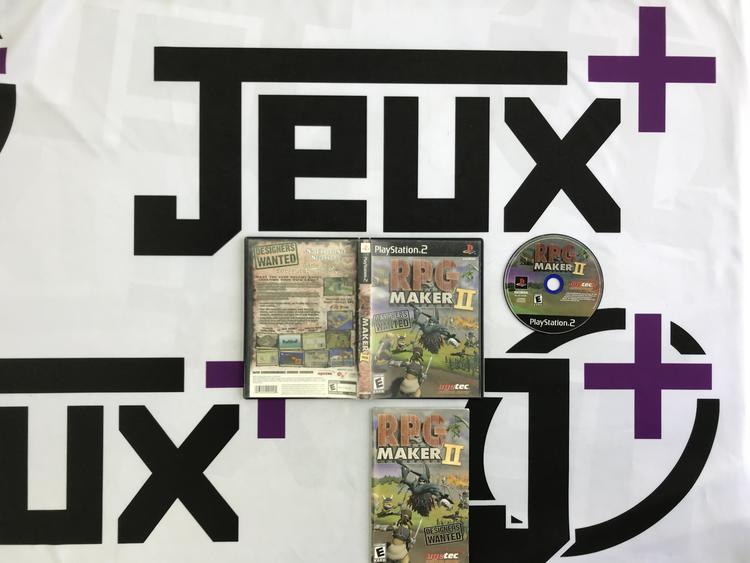 RPG MAKER II (COMPLETE IN BOX) (usagé)