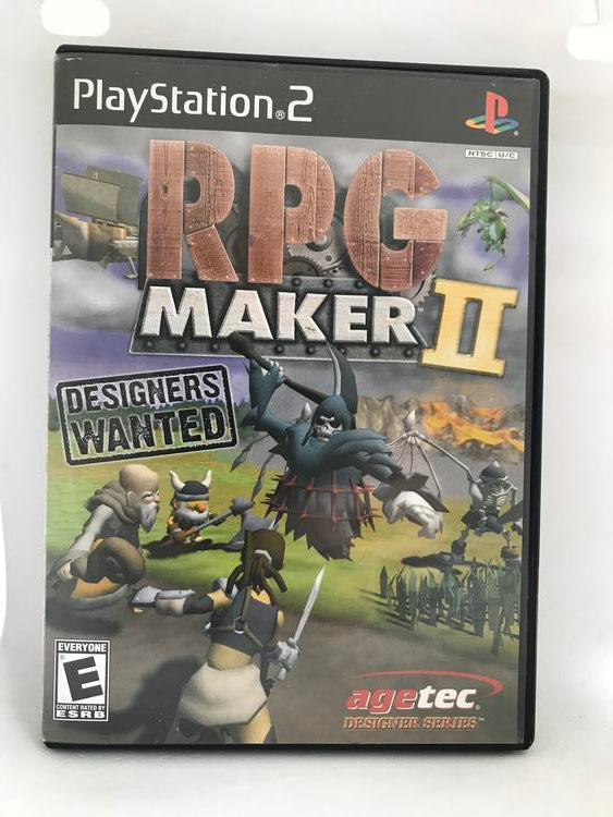 RPG MAKER II (COMPLETE IN BOX) (usagé)