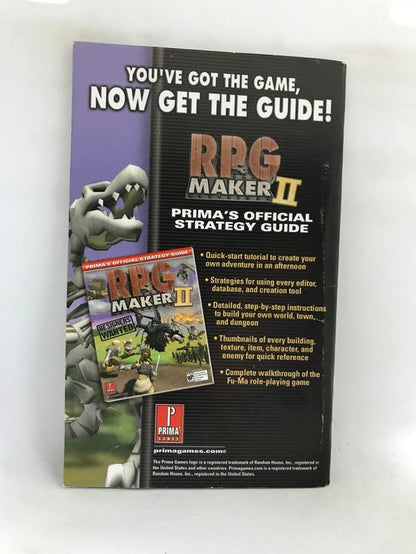 RPG MAKER II (COMPLETE IN BOX) (usagé)