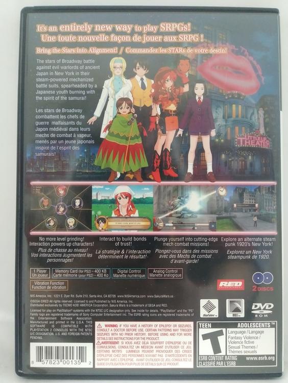 SAKURA WARS SO LONG MY LOVE (COMPLETE IN BOX)
