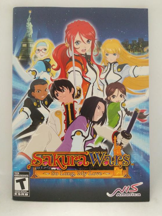 SAKURA WARS SO LONG MY LOVE (COMPLETE IN BOX)