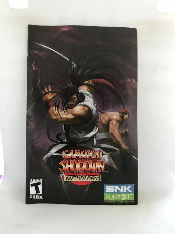 SAMURAI SHODOWN ANTHOLOGY (COMPLETE IN BOX) (usagé)