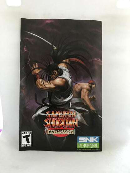 SAMURAI SHODOWN ANTHOLOGY (COMPLETE IN BOX) (usagé)
