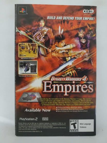 SAMURAI WARRIORS XTREME LEGENDS (COMPLETE IN BOX)