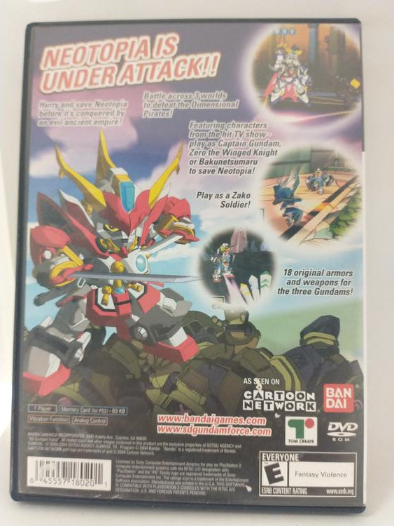 SD GUNDAM FORCE SHOWDOWN (COMPLETE IN BOX)