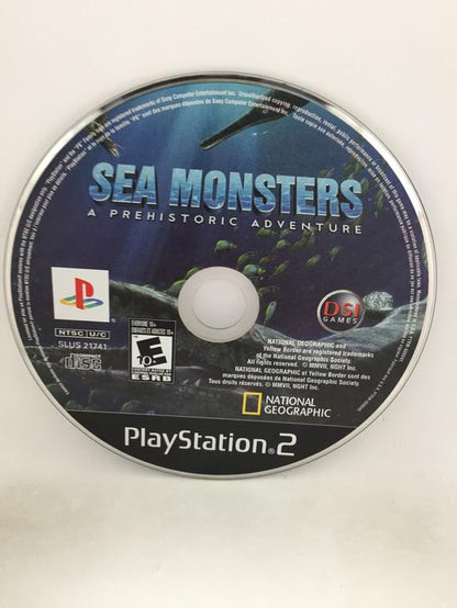 SEA MONSTERS A PREHISTORIC ADVENTURE (WITH BOX)