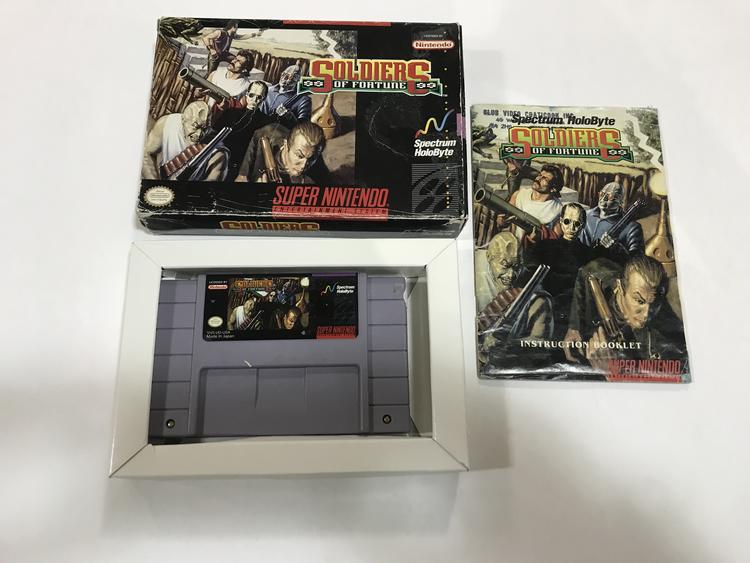 SOLDIERS OF FORTUNE (COMPLETE IN BOX)