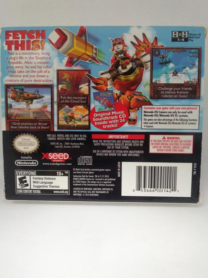 SOLATOROBO RED THE HUNTER WITH SOUNDTRACK CD (COMPLETE IN BOX)