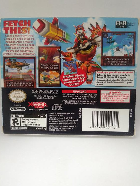 SOLATOROBO RED THE HUNTER WITH SOUNDTRACK CD (COMPLETE IN BOX) (usagé)